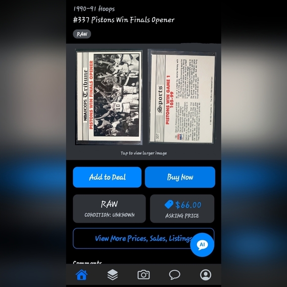 RAW MINT ~ 1990 NBA HOOPS TRIBUNE ~ BASKETBALL CARD LOT OF 8 - Picture 5 of 10